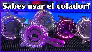 TIPS Coladores de bar 😱 COMO usarlos como un PRO [upl. by Esdnyl]