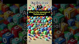 English Words Drill Exercise  Synonym Quiz english words drill exercise quiz synonyms learn [upl. by Yztim964]