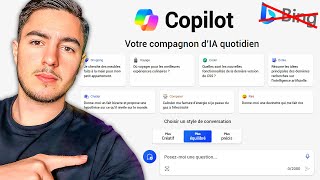 BING CHAT DEVIENT COPILOT   Les GPTs de Microsoft [upl. by Aekan]