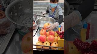 Healthy Fruit 100 Pomegranate Juice  Fruit Cutting Skills [upl. by Edniya]