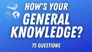 General Knowledge Quiz  How Many Can You Answer [upl. by Ailecec]