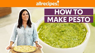 How to Make Basil Pesto  Get Cookin  Allrecipescom [upl. by Ytisahcal146]