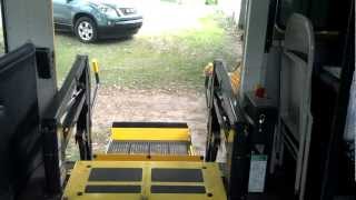 Wheelchair Lift Interior POV [upl. by Hessney]