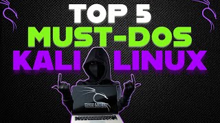 Pro Tip What to Do After Installing Kali Linux [upl. by Recneps]