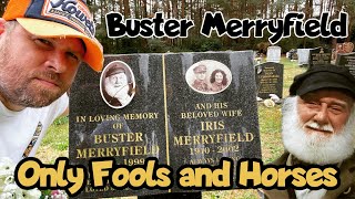 The Grave of Buster Merryfield  Only Fools and Horses Uncle Albert Verwood Cemetery Dorset [upl. by Ahsehyt]