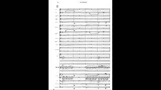 Philip Glass  Violin Concerto No 1 w score 1987 [upl. by Yasmine791]