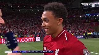 quotIm just a normal lad from Liverpool whose dreams came truequot Trent AlexanderArnold interview [upl. by Bicknell230]