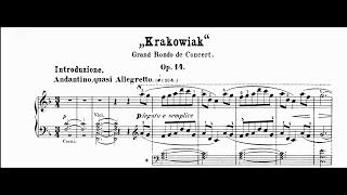 Chopin  Rondo Krakowiak Op14 in F major GoernerBrüggen [upl. by Nereids]