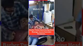 Part 2 Barber Twists customer head  FAKE video prank video  full video  YOLO KANGUVA  DSP [upl. by Eliezer945]