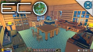 Eco  Full Crafting Room  Lets Play Eco Gameplay  S01E25 [upl. by Reuben]