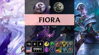 Fiora Top vs Camille  NA Master Patch 1413 [upl. by Hcirteid]