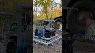 Tiny truck wash 🧼 working overtime at farmfest this past weekend shorts [upl. by Norreg44]