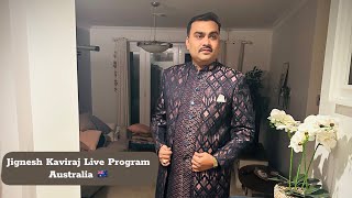 Jignesh Kaviraj Live Program Perth 🇦🇺 [upl. by Devaney]