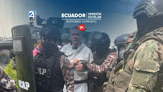 Noticiero de Ecuador Emisión Central 07042024 [upl. by Mufi]