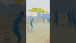 Destroy bowling lineup 🔥 cricket circketgame cricketlover cirket ipl cicket crikcet mini [upl. by Jack]