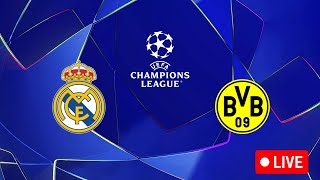 🔴 REAL MADRID  DORTMUND  🔥 LE REMAKE DE LA FINALE AU BERNABEU   CHAMPIONS LEAGUE  LIVEDIRECT [upl. by Casmey433]