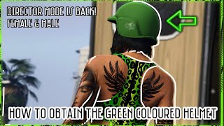 PATCHEDGTA 5 Online  How To Obtain A Coloured Helmet  FampM  Director Mode   XBOX ONEPS4 [upl. by Earized]