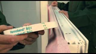 Fensterfugenabdichtung mit Hannoband BG1 [upl. by Atsirt]