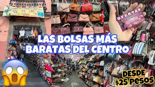 LAS BOLSAS MAS BARATAS DEL CENTRO CDMX PARA NEGOCIO DESDE 25 PESOS MAYOREO Y MENUDEORECORRIDO [upl. by Nnylarak774]