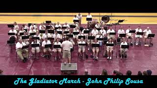 The Gladiator March  John Philip Sousa  Star City Community Band  July 17 2022 [upl. by Esch]