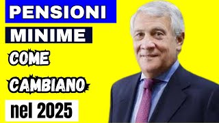 💥 Pensioni Minime 2025 Aumento Record in Arrivo 💸 Ecco Quanto Guadagnerai 💶 [upl. by Titus]