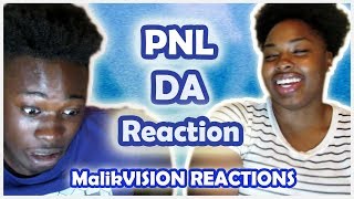 AMERICANS REACT TO PNL DA PNL  DA Clip Officiel  MalikVISION REACTIONS [upl. by Elleahcim996]