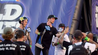 The inaugural BMX Triple Hit  Nitro World Games [upl. by Hodgson]