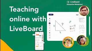 LiveBoard  How to Teaching online with LiveBoard  Tutorial and App Overview [upl. by Valentia]