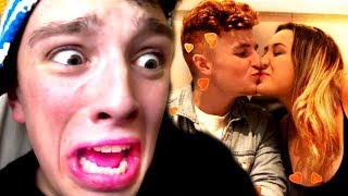 Kiera Bridget Kisses Infinite Lists Morgz Shocked [upl. by Qiratla]