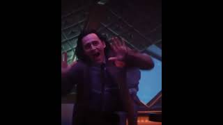 Loki season 2 behind scenes  Tom Hiddleston and Sophia Di Martino edit tomhiddleston loki [upl. by Nahtnanhoj546]