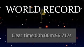 Getting Over It Speedrun  56717s  World Record read description [upl. by Gustin480]