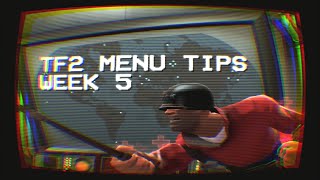 TF2 Menu Tips 5 [upl. by Suvart]