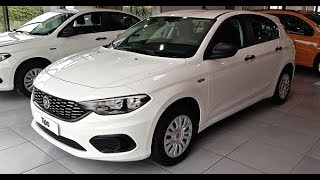 TUNISIE AUTO 2018  LA FIAT TIPO 14l 5 PORTES DISPONIBLE À ITALCAR FIAT TUNISIE [upl. by Eirotal]