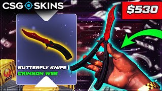 YENI 530 KELEBEK CIKARDIM Csgoskins Promo Code 2024 [upl. by Yendroc]