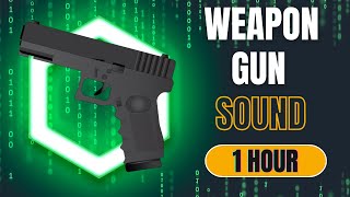 Weapon Gun Sound Effect🎧 Gun Shot Sounds Effect Loud🎧😴 1 Hour [upl. by Australia]