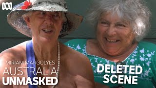 Miriam Margolyes meets some nudists  Miriam Margolyes Australia Unmasked  ABC TV  iview [upl. by Pazice519]