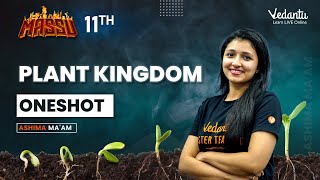 Plant Kingdom Class 11  Chapter 3  Biology Oneshot  NEET  Ashima Maam  Vedantu Master Tamil [upl. by Dnalrag]