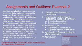 Handbook for Social Work  Writing Assignments  Step 2 [upl. by Poll]