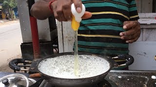 Egg Appam  Muttai Appam  Chennai Street Food  Tamil nadu Street Food [upl. by Esenaj]