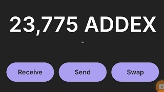 20k Addex coin airdrop In phantom for free dont miss [upl. by Jarv]