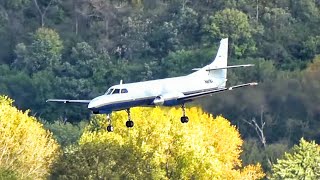 Bemidji Aviation Services Fairchild SA227AC Metro III N611BA Windy Landing  Minneapolis [upl. by Eppes]