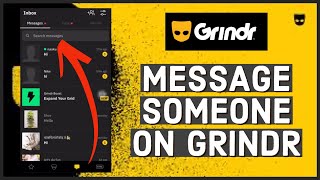 How to Message Someone in Grindr App 2023 [upl. by Lorelie]