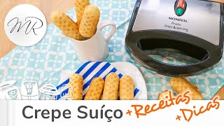 Crepe Suíço  Receitas e Dicas  Maurício Rodrígues [upl. by Naivad]