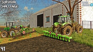 JOINING FIELDS and MULCHING CORN STUBBLES  SURVIVAL CHALLENGE  OSADA  EP 41 [upl. by Howard]