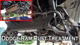 How To Rust Proof Your Dodge Ram Using POR 15  Asian Redneck Project 15 [upl. by Saibot319]