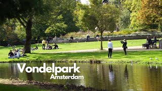 Vondelpark Amsterdam  Autumn 2022 [upl. by Buseck]