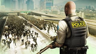 I became a COP in a ZOMBIE OUTBREAK in GTA 5 RP [upl. by Noiztneb798]