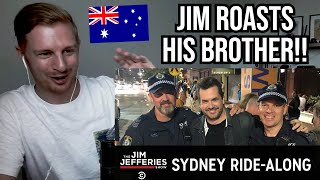 Reaction To Jim Jefferies Going on a Ride Along with the Australian Police [upl. by Durtschi]