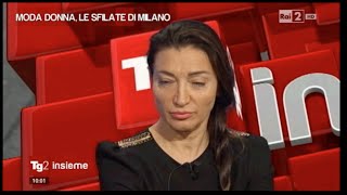 ELISABETTA FRANCHI  Intervista quotTG 2 Insiemequot [upl. by Arakat968]