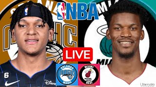 LIVE ORLANDO MAGIC vs MIAMI HEAT  NBA  PLAY BY PLAY  SCOREBOARD [upl. by Love929]